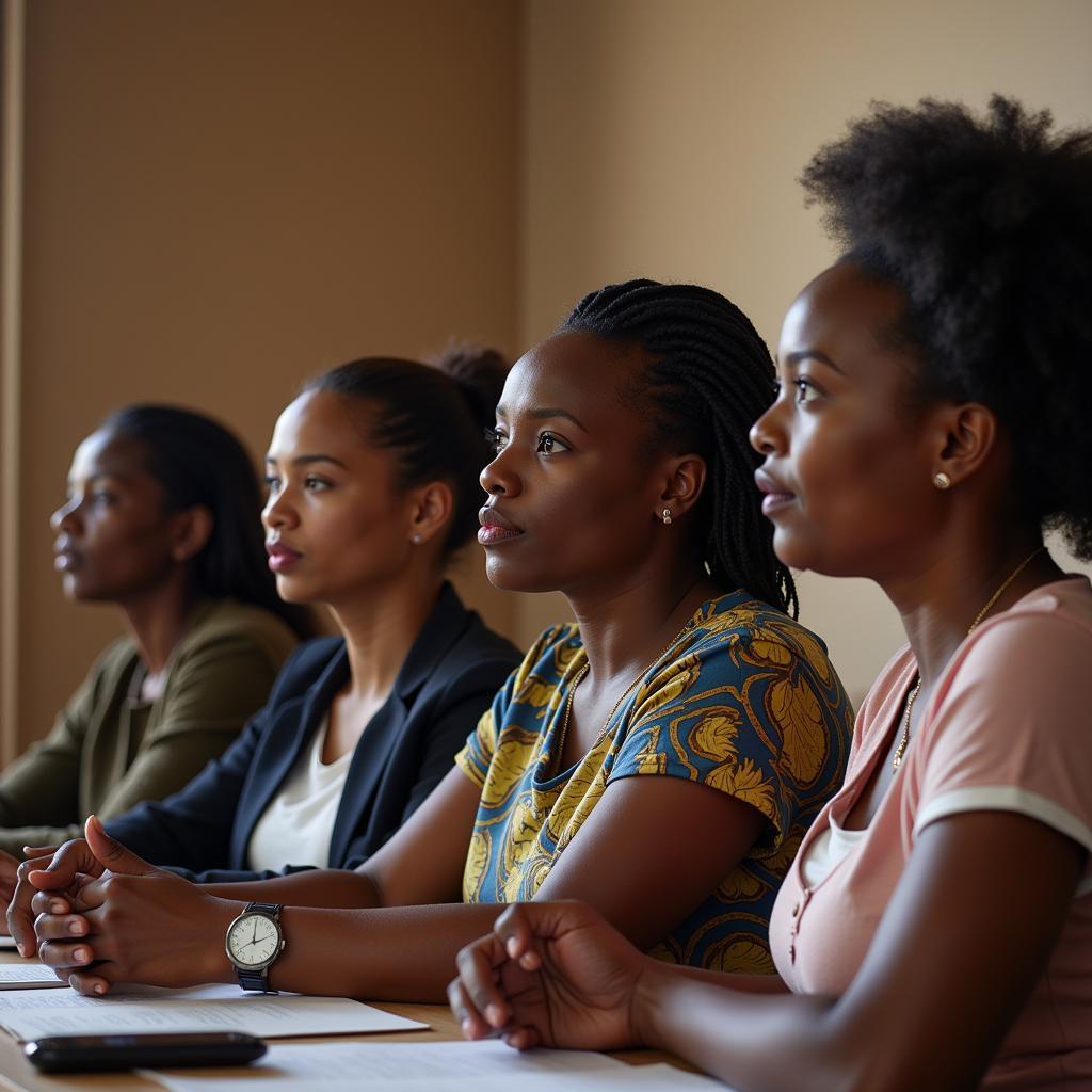 African Women Community Leaders Meeting