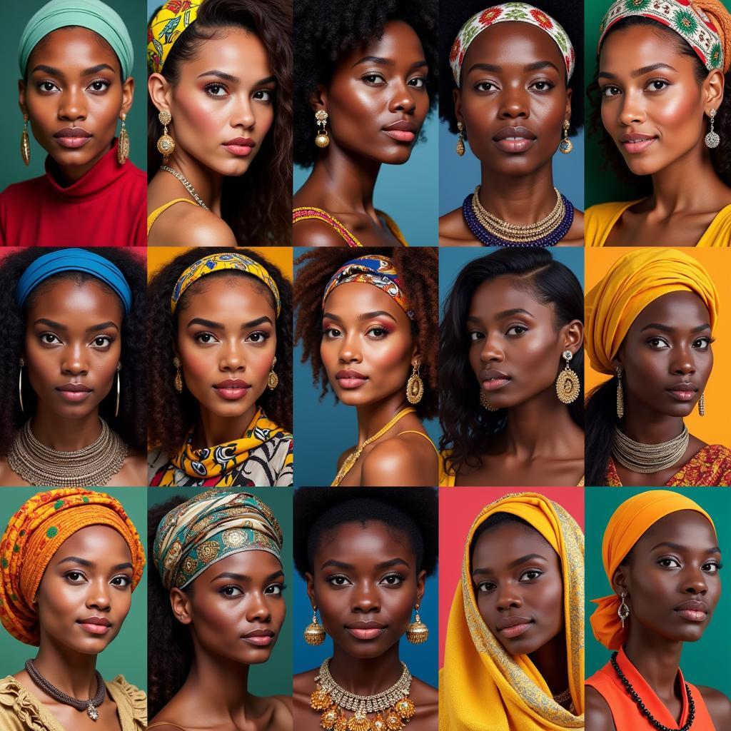 African Women from Diverse Backgrounds