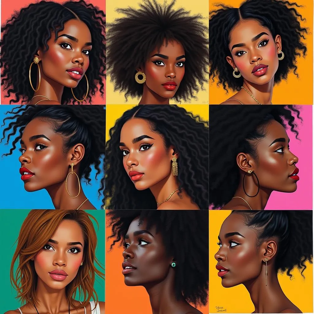 African Women Diverse Beauty