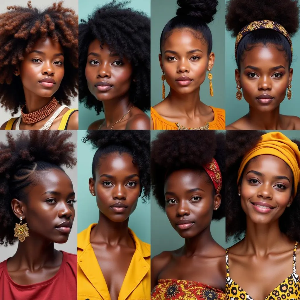 Diverse Beauty of African Women