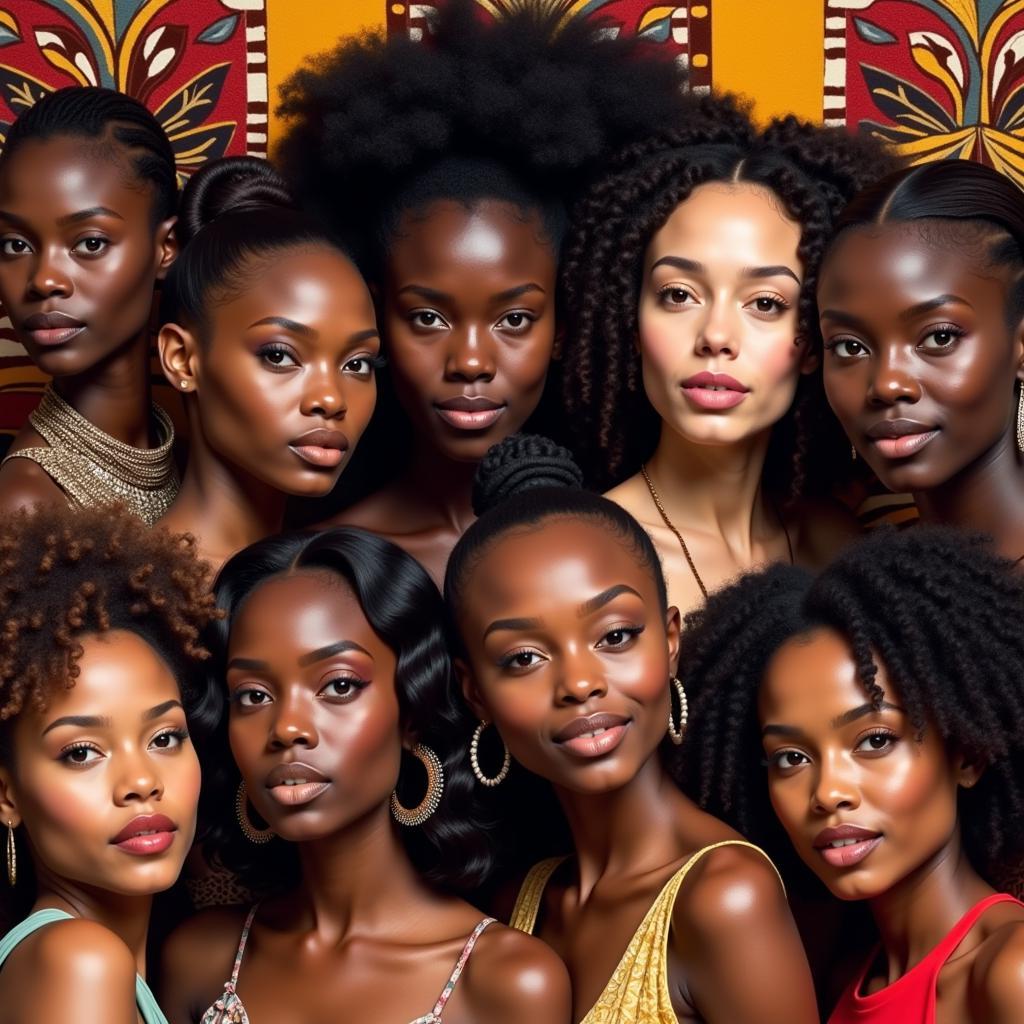 Diverse African Beauty