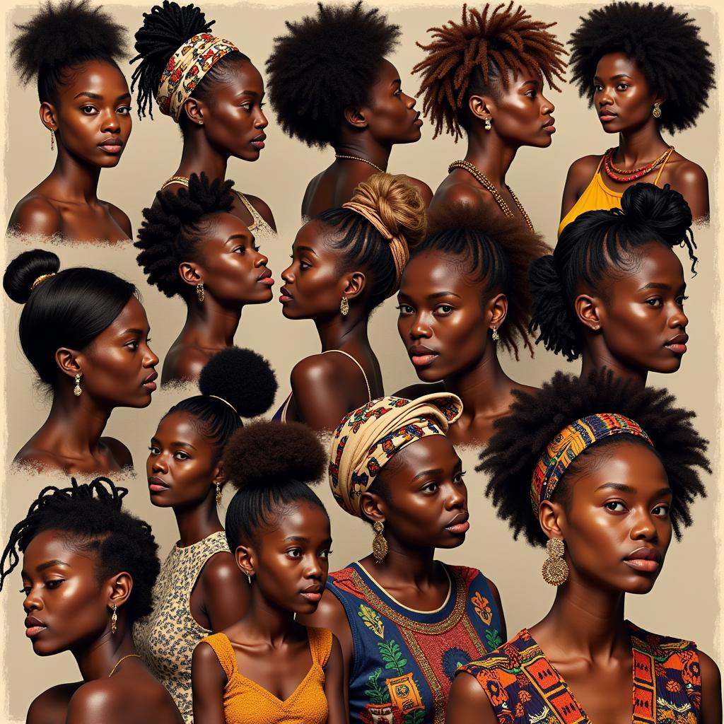 Celebrating Diverse Beauty in African Women