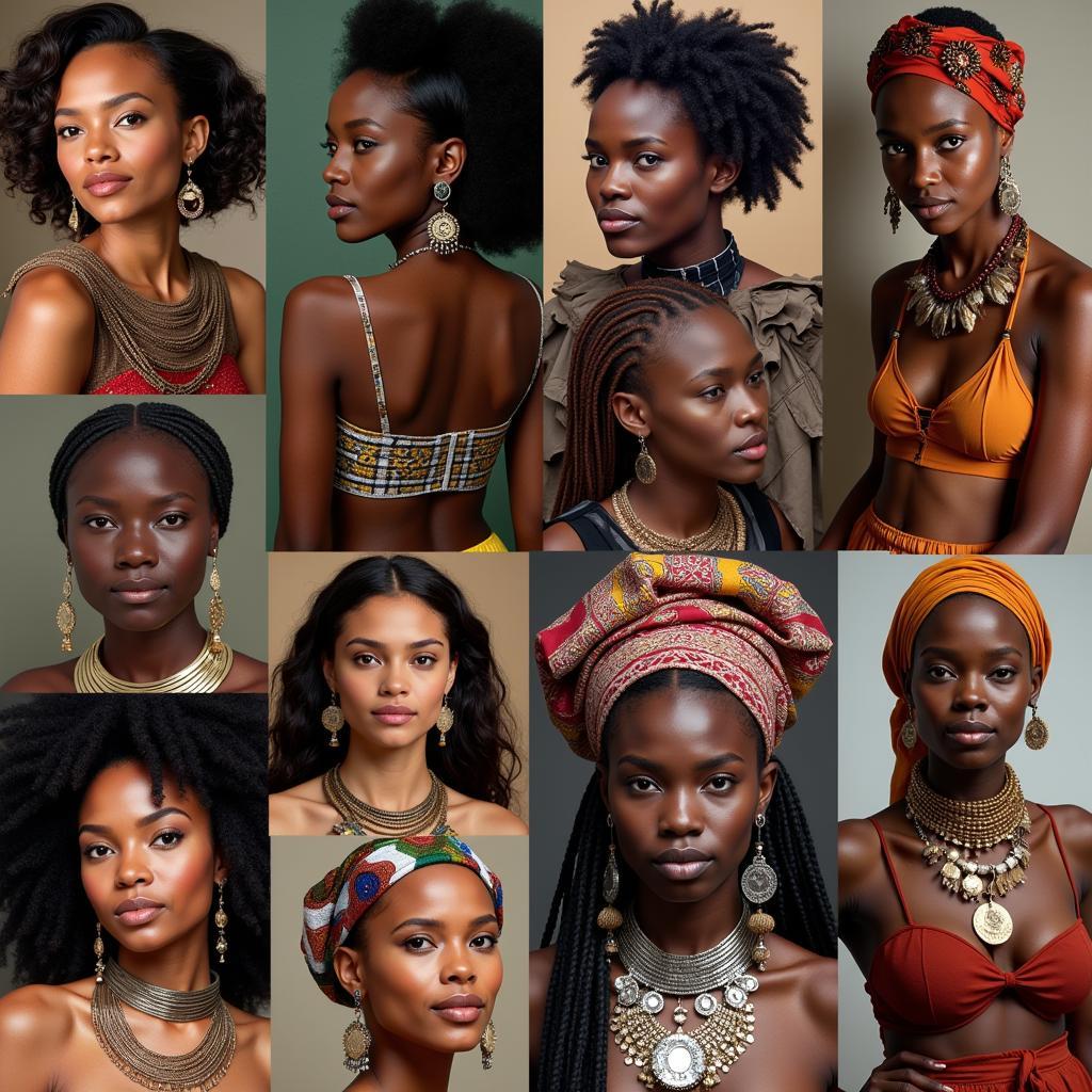 Diverse Beauty of African Women: Hairstyles and Traditions