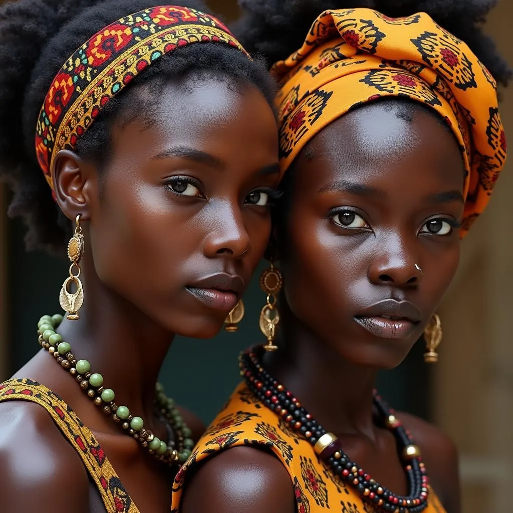 Beautiful African women from different countries