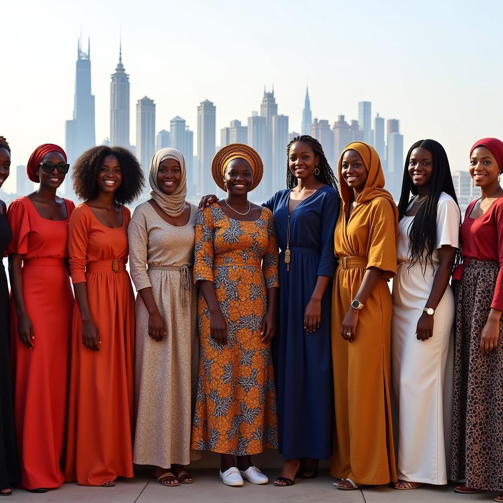 African Women in Dubai