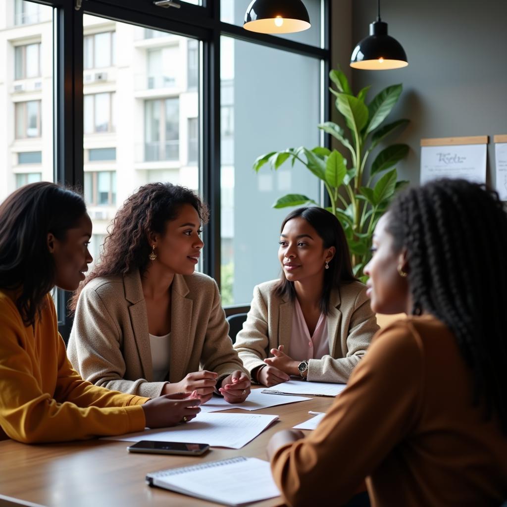 Successful African women entrepreneurs leading and innovating in business.