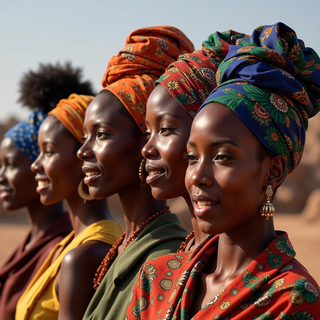 Women in Head Wraps