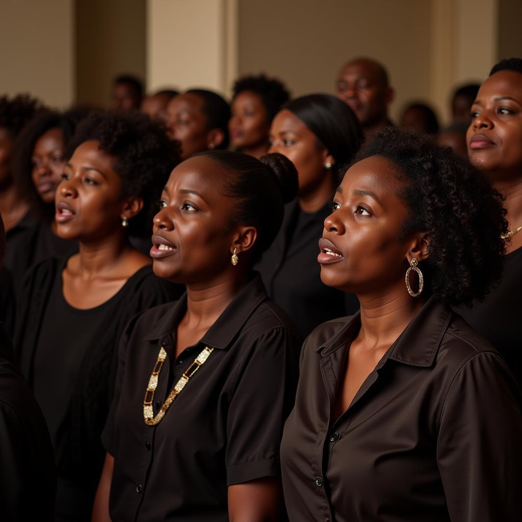 African Women Mourning