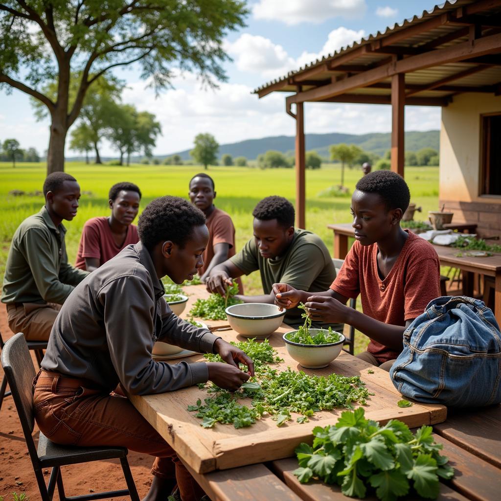 Agricultural Workshop in Rural Africa