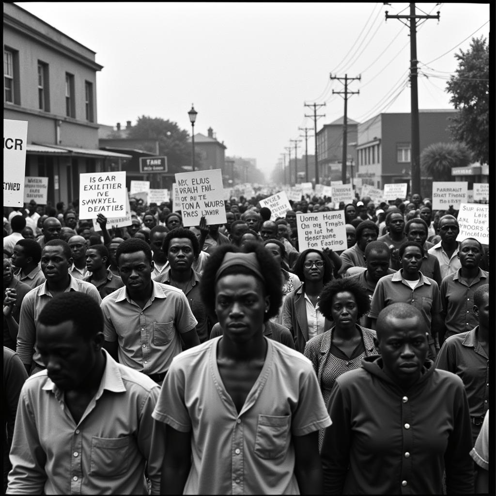 African National Congress Protest