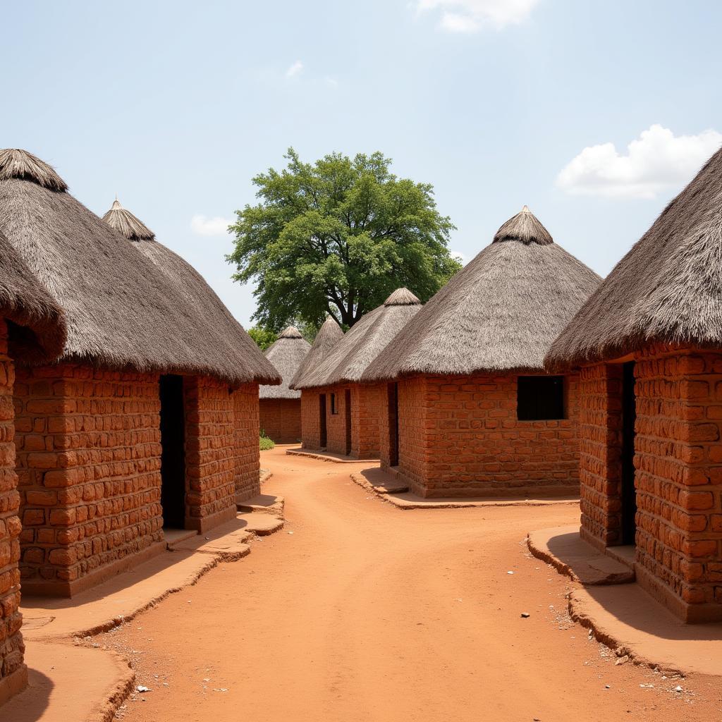 Ancient African Mud Brick Architecture