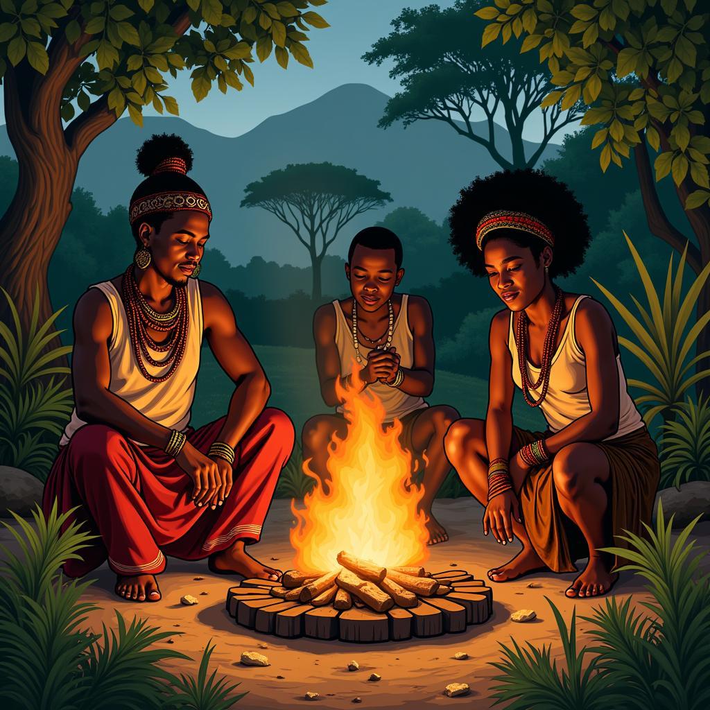 Ancient African Religious Ceremony