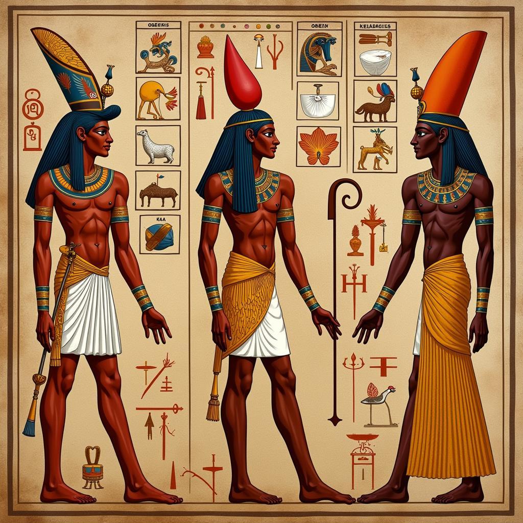 Ancient Egyptian Deities in Hieroglyphs: Unveiling the Stories of Ra, Osiris, and Isis