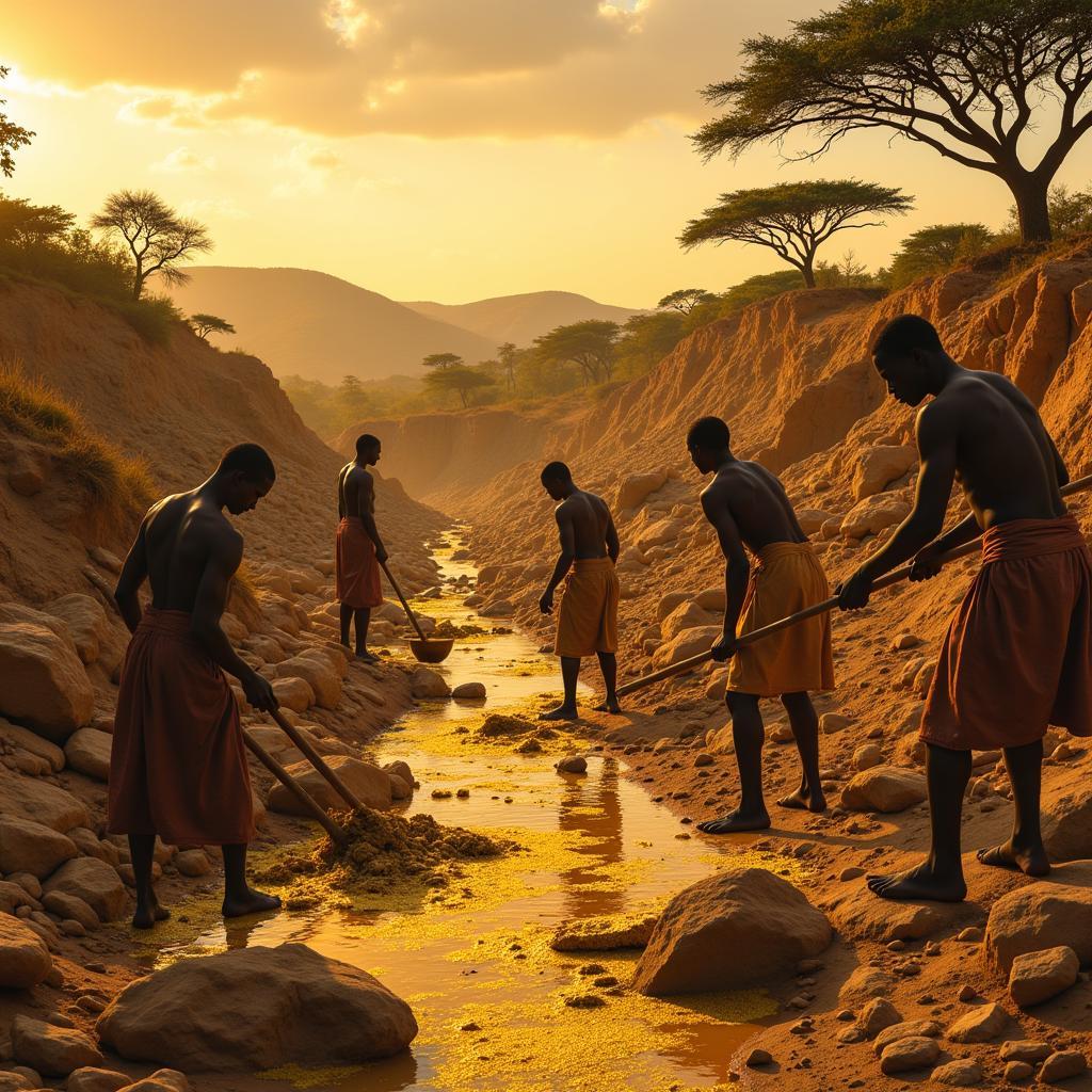 Ancient Gold Mining in West Africa