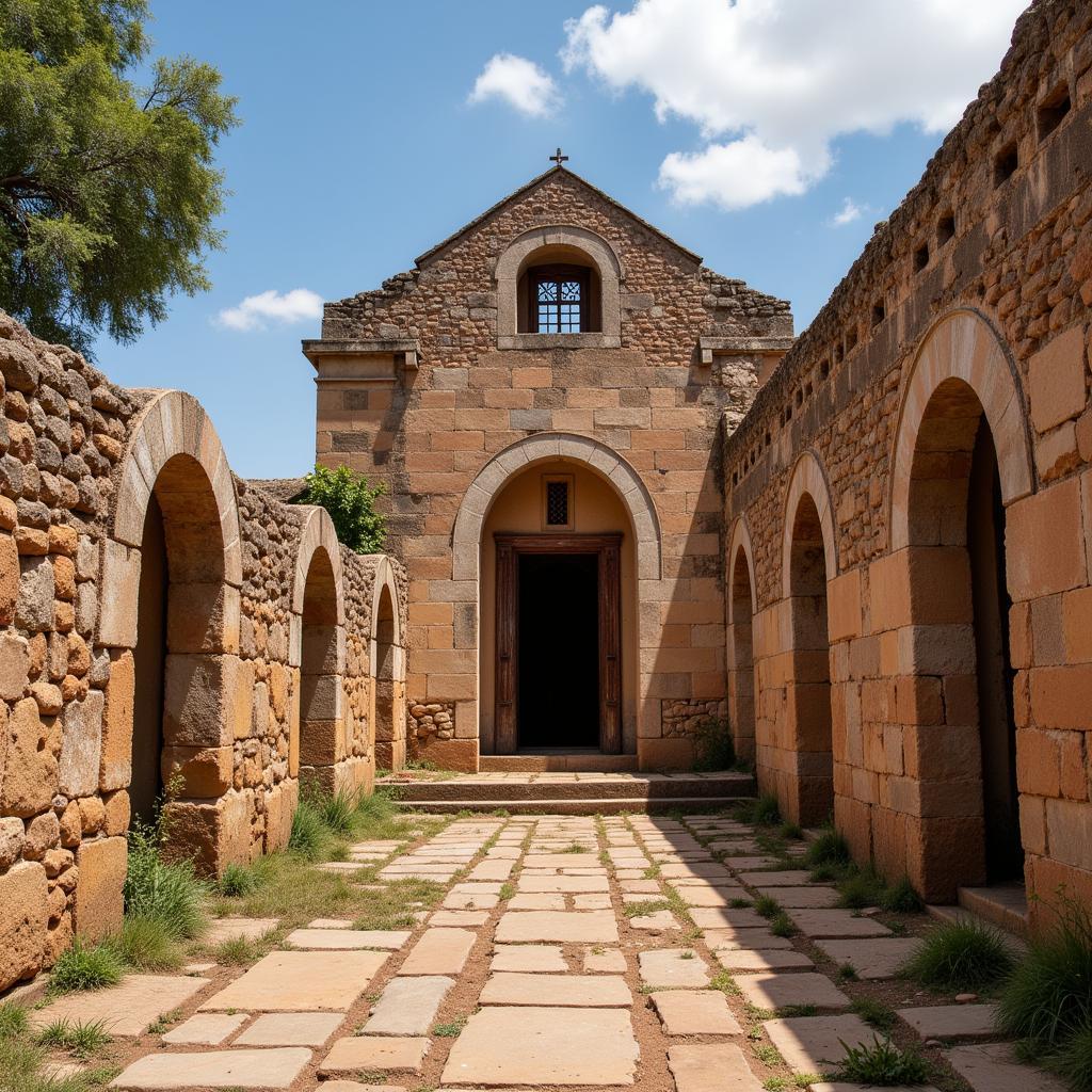 Ancient synagogue remains in Ethiopia