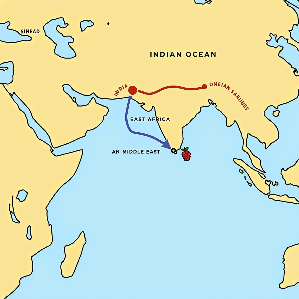 Ancient Trade Routes Connecting Africa and India: The Potential Journey of a Berry