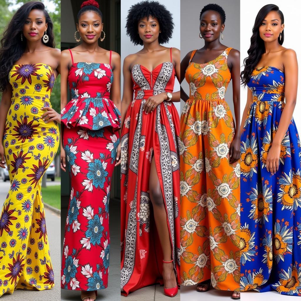 Ankara Gown Styles