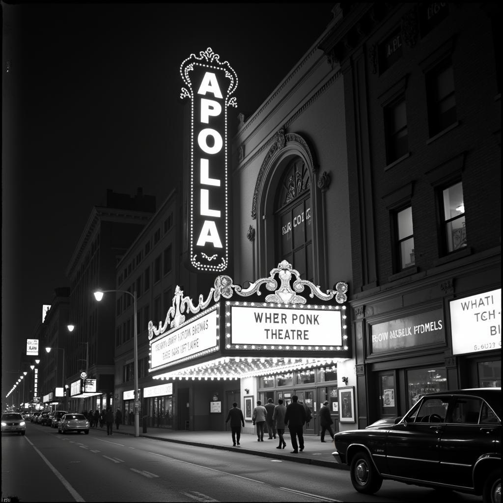 Historic Apollo Theater in Harlem