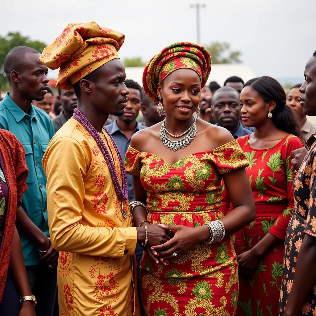 Arranged Marriage Ceremony in Nigeria