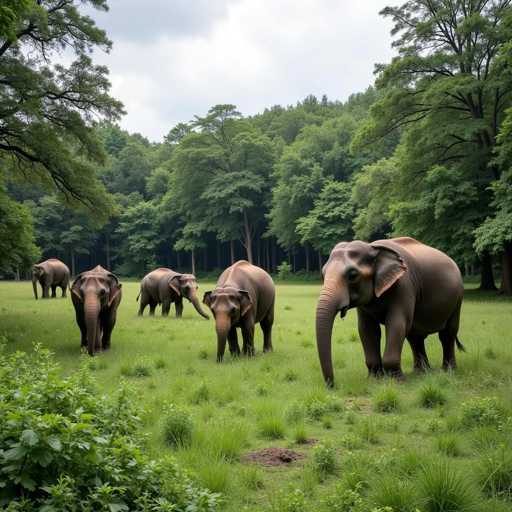 Asian elephants losing their habitat