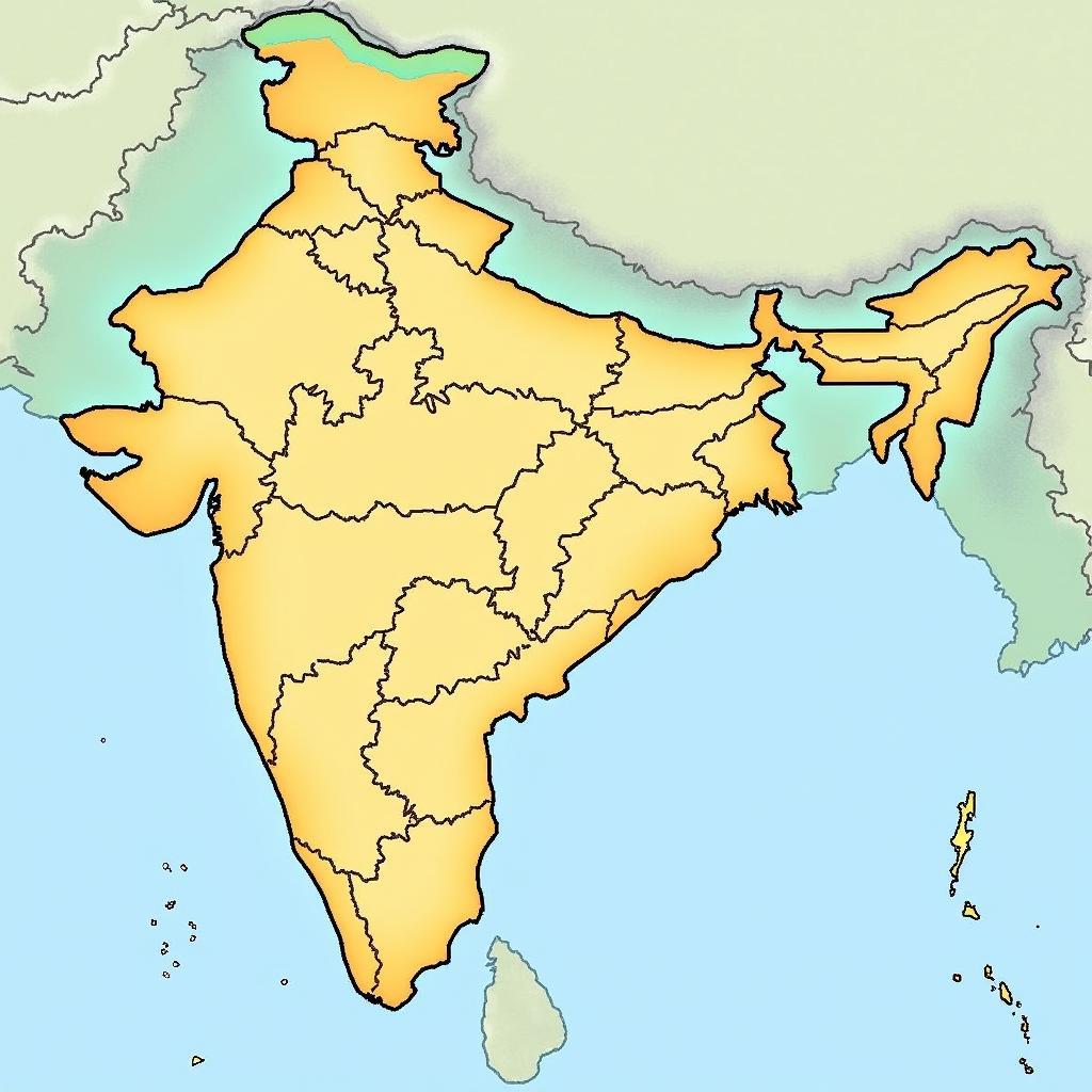 Asiatic Lion Distribution Map