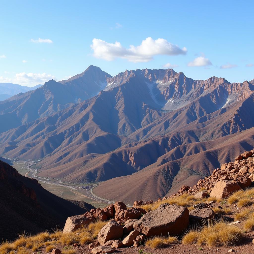 The Atlas Mountains in Morocco