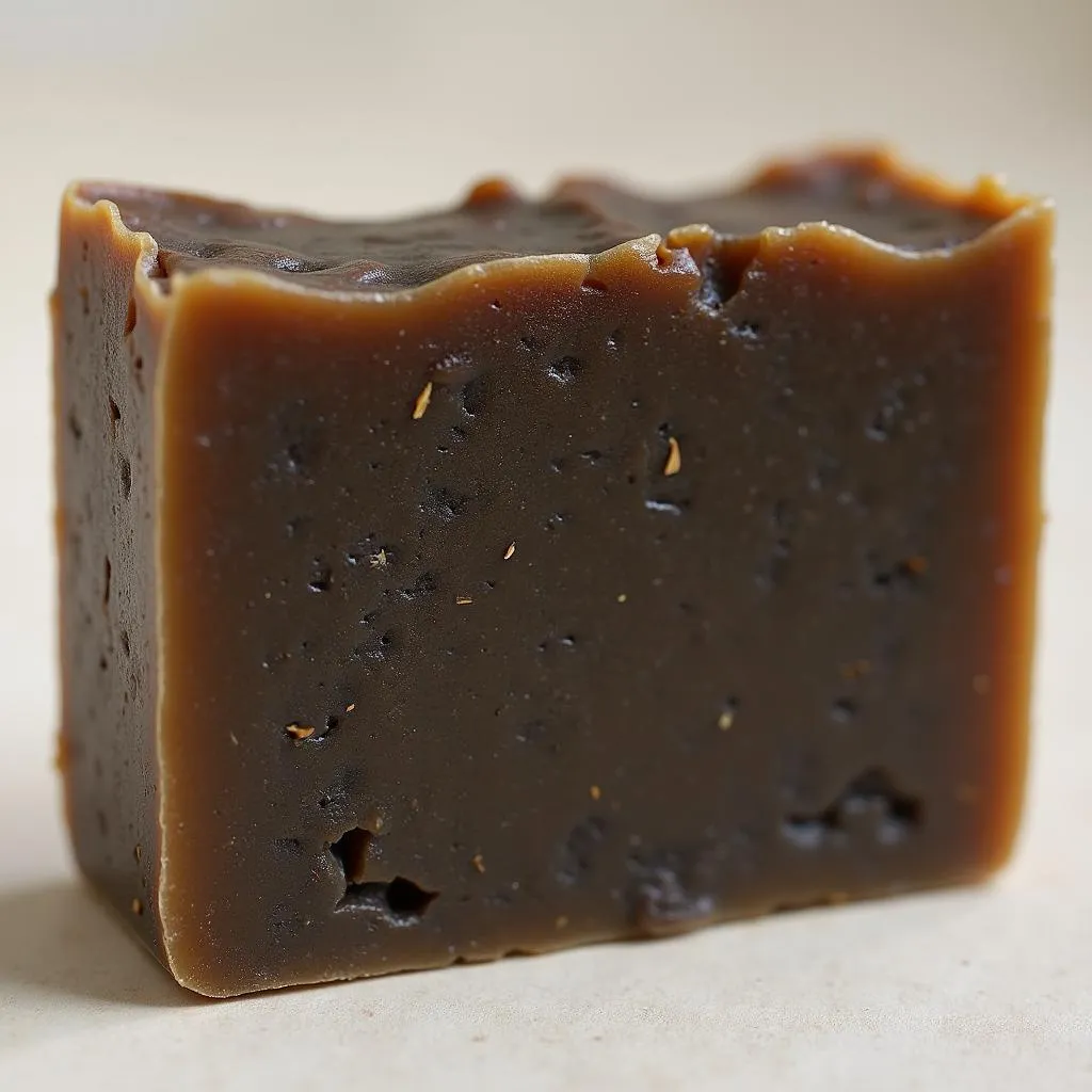 Authentic African black soap bar