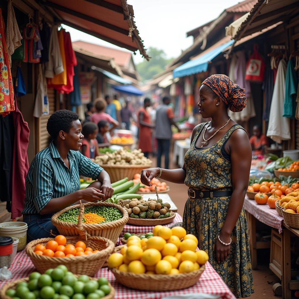 Bangui Central Market