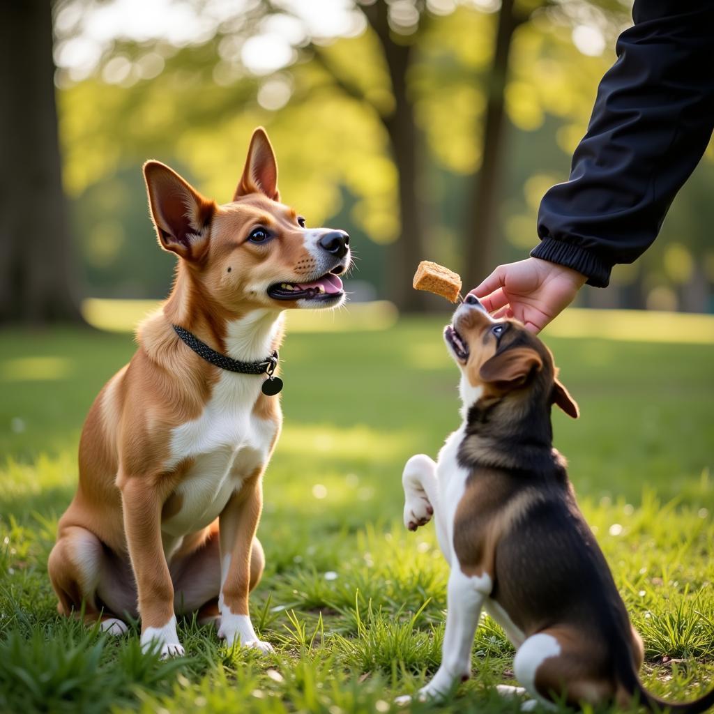 Basenji learning commands