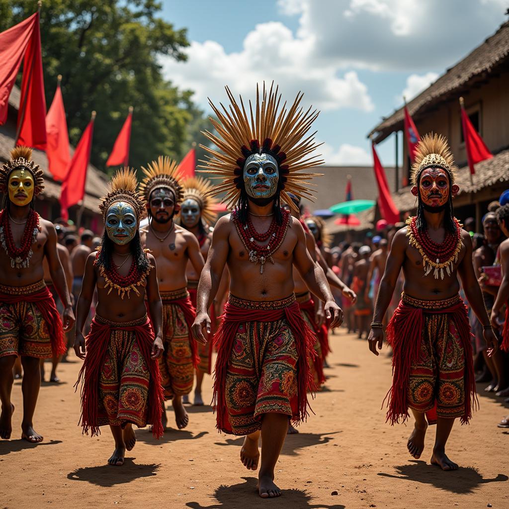 Baule Mask Ceremony