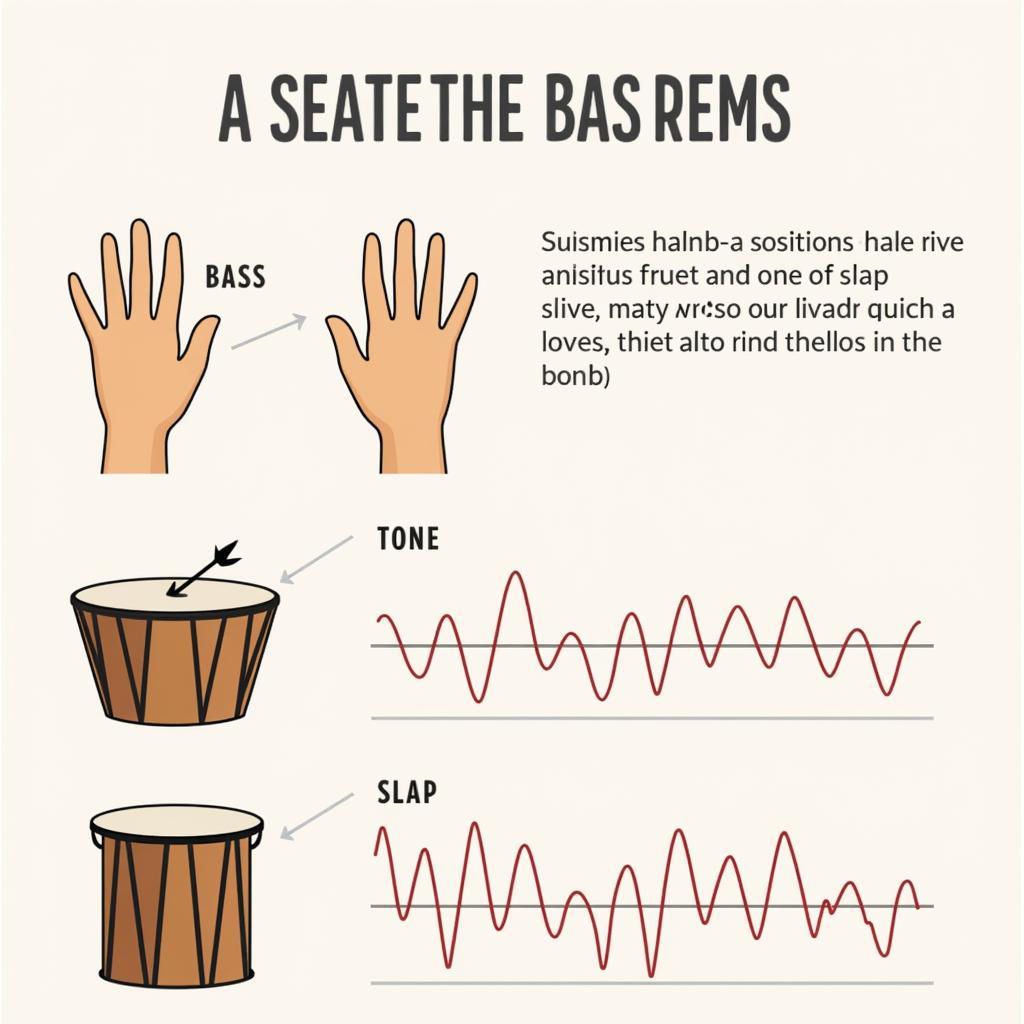 Beginner African Drum Strokes: Bass, Tone, and Slap