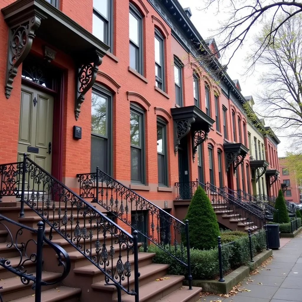 Beacon Hill homes along the Black Heritage Trail