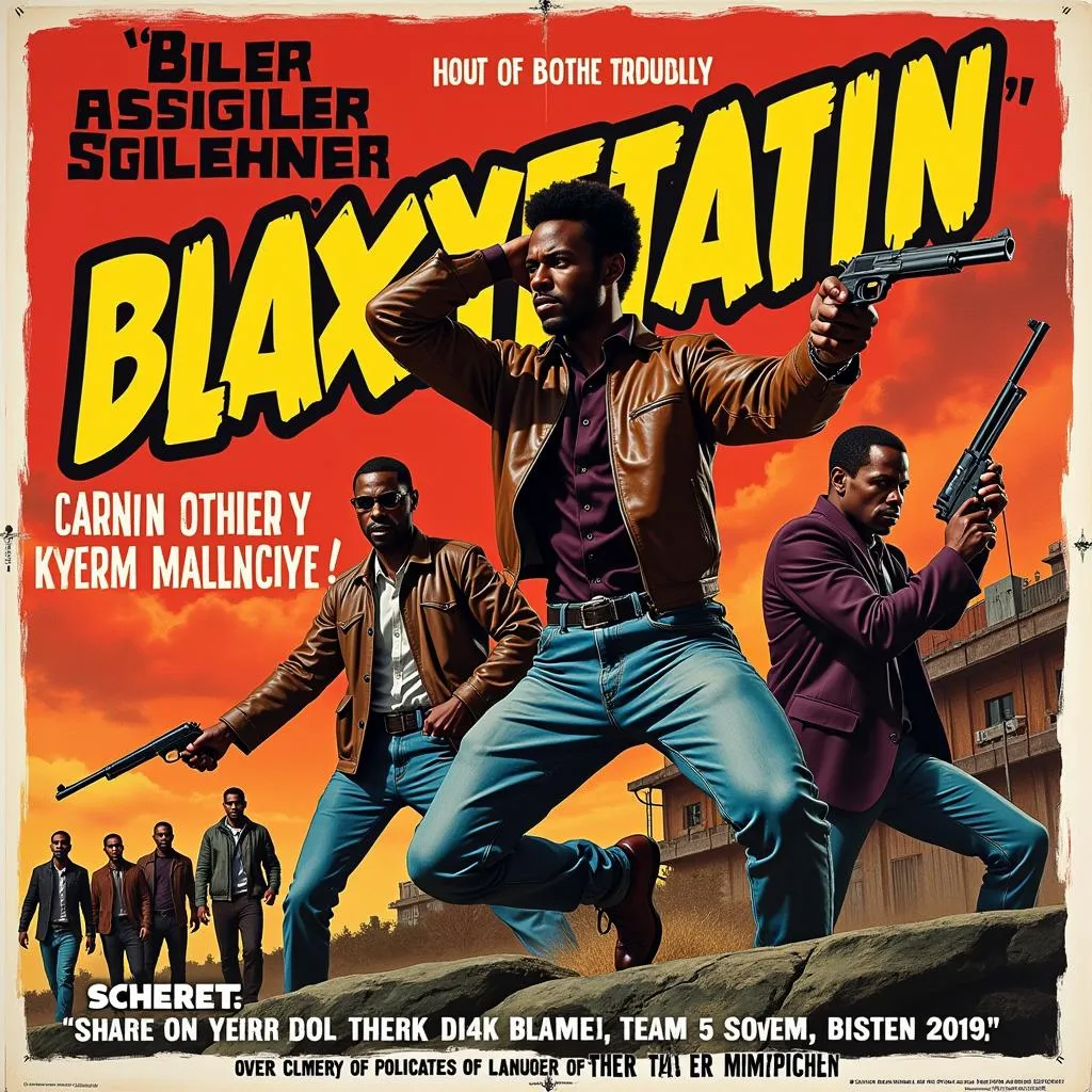 Blaxploitation Film Poster