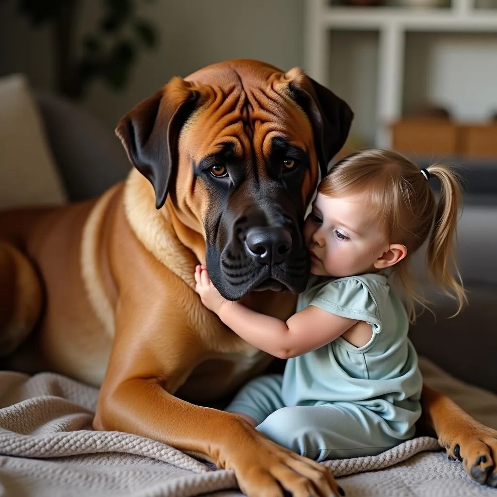 Boerboel family dog