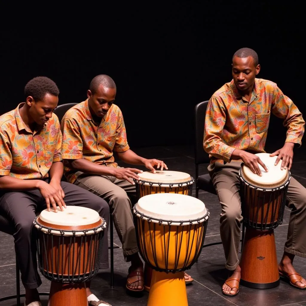 Kenyan Folk Music with Bongo Drums