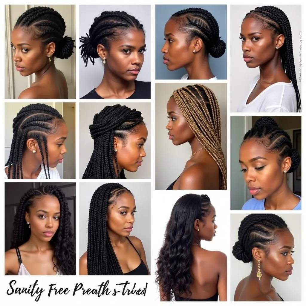 African hair braid styles for 2018