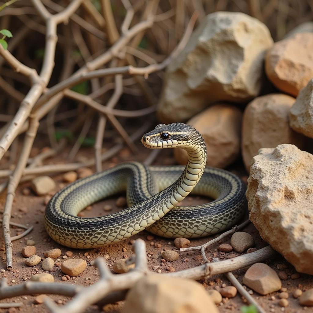 Cape Cobra in Natural Habitat