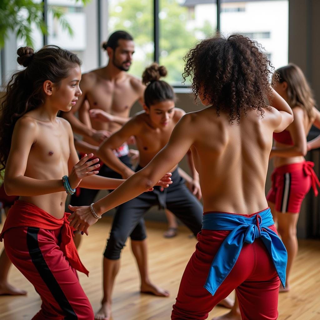 Capoeira Circle in Modern Brazil