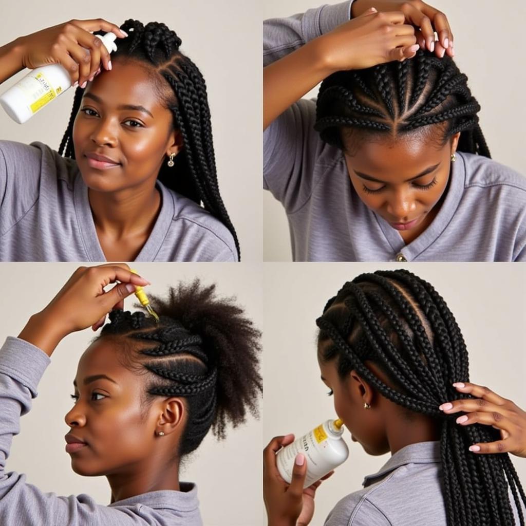 Caring for African Braids on Indian Hair