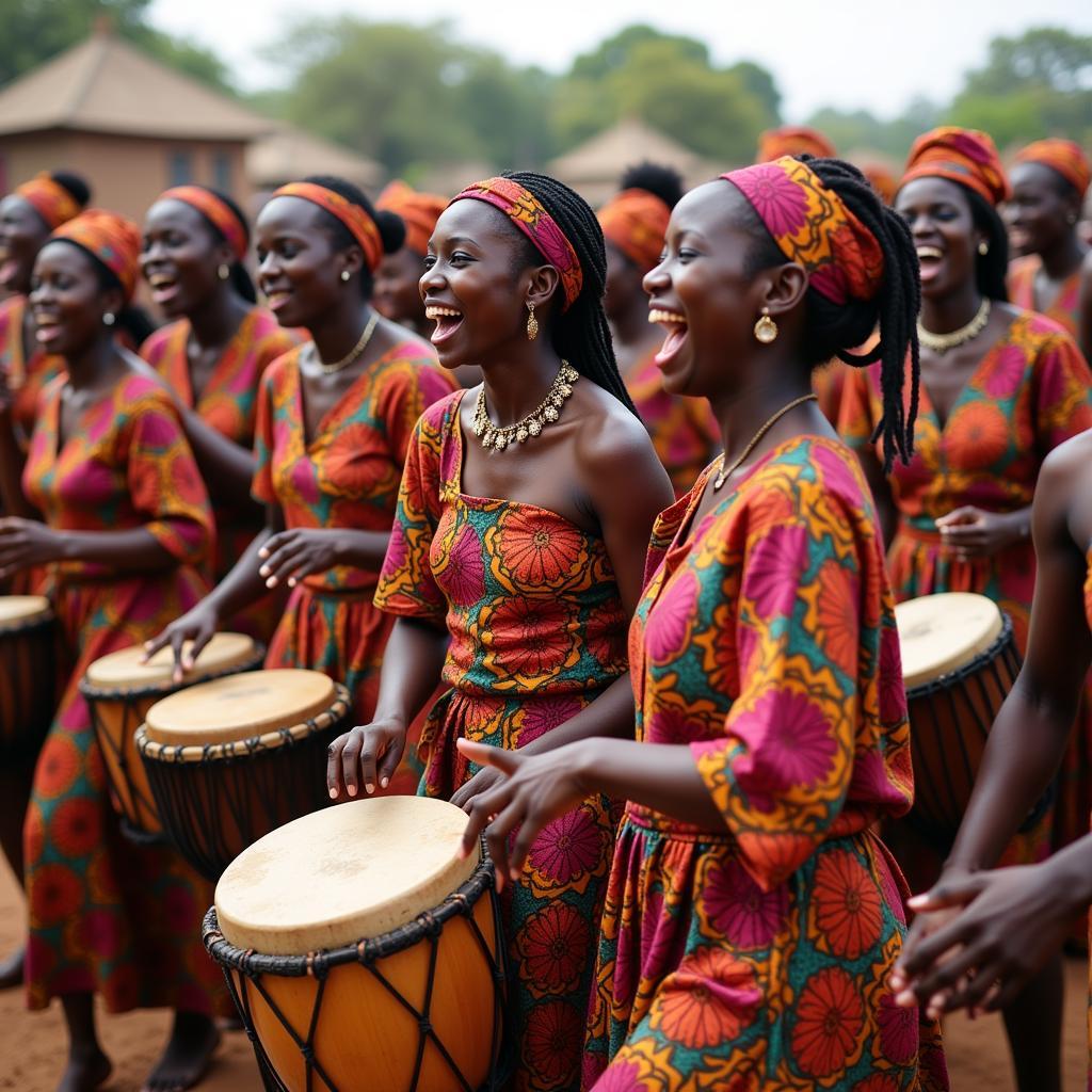 Celebrating African Culture With Music and Dance