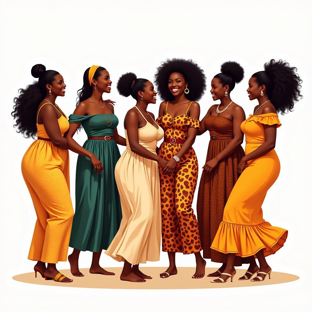 Celebrating Curvy Women in African Culture