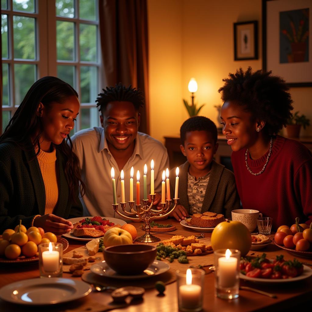 Celebrating Kwanzaa in America