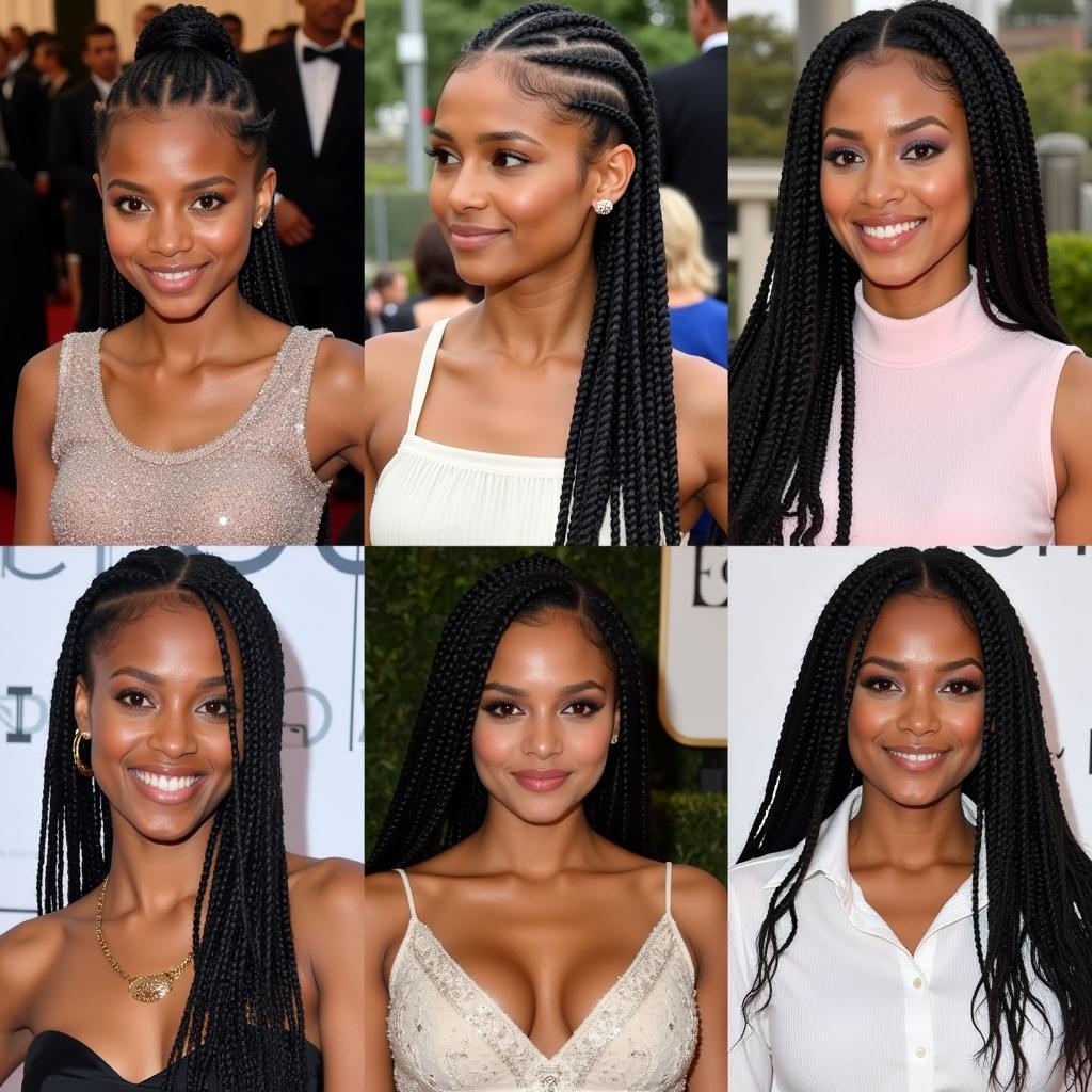 Celebrities Rocking African Crochet Braids