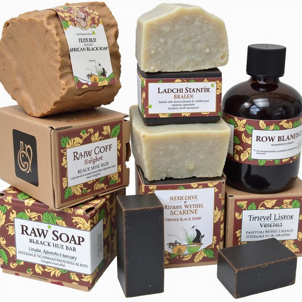 Different Types of African Black Soap