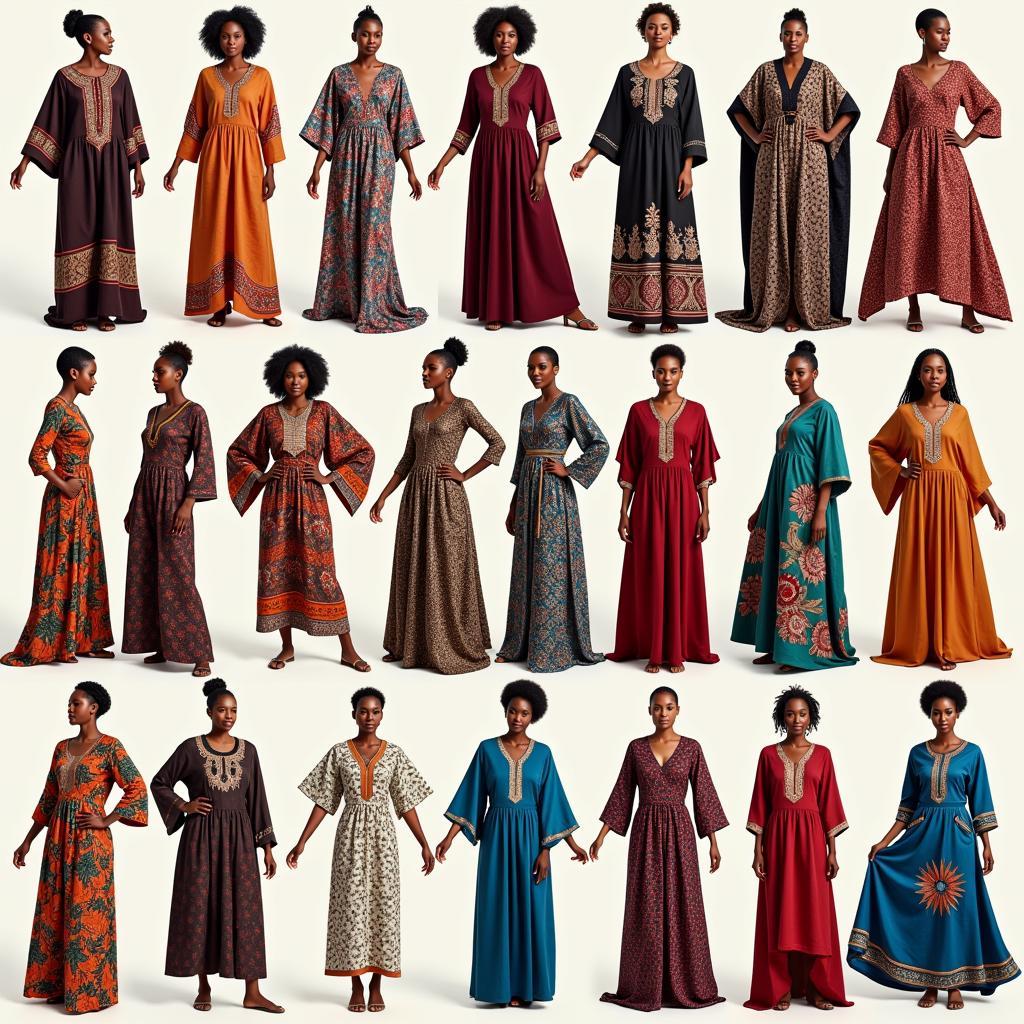 Choosing the Perfect African Kaftan