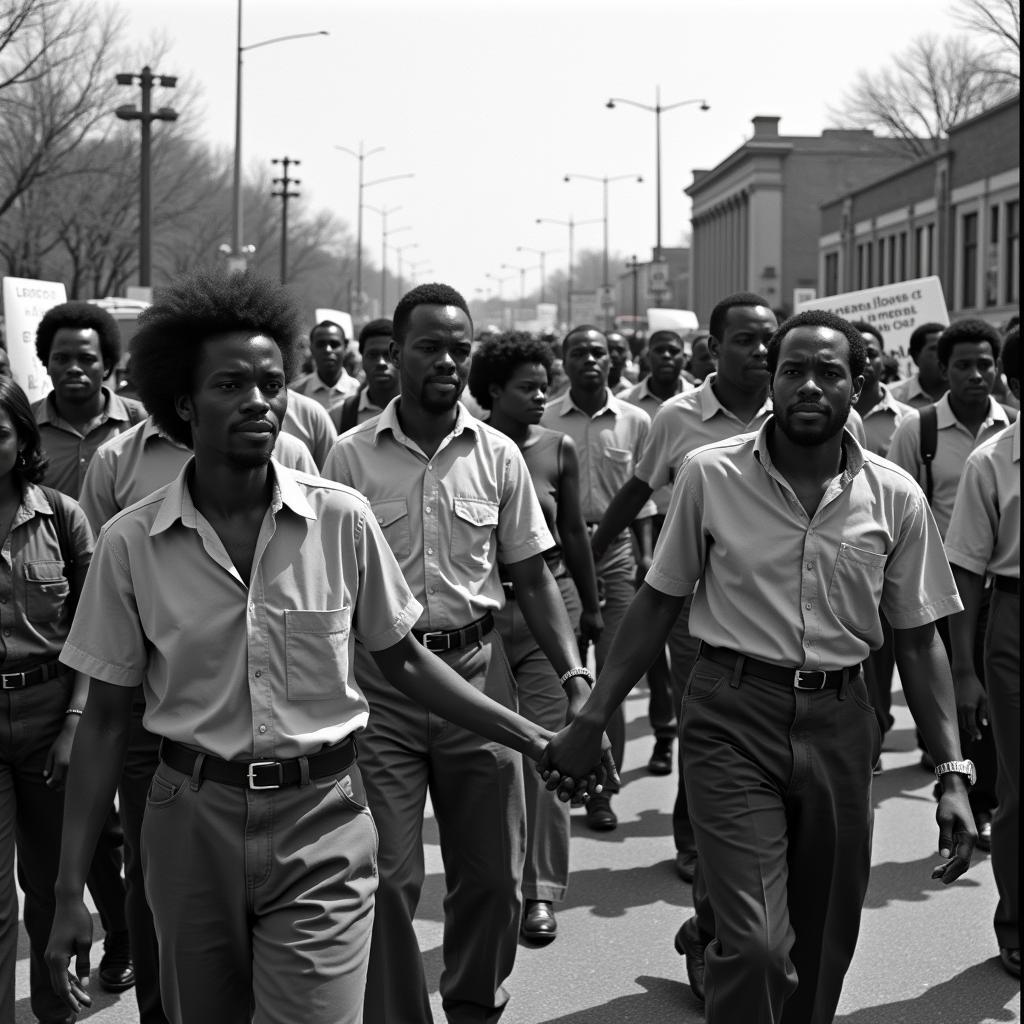 Civil Rights March in Mississippi