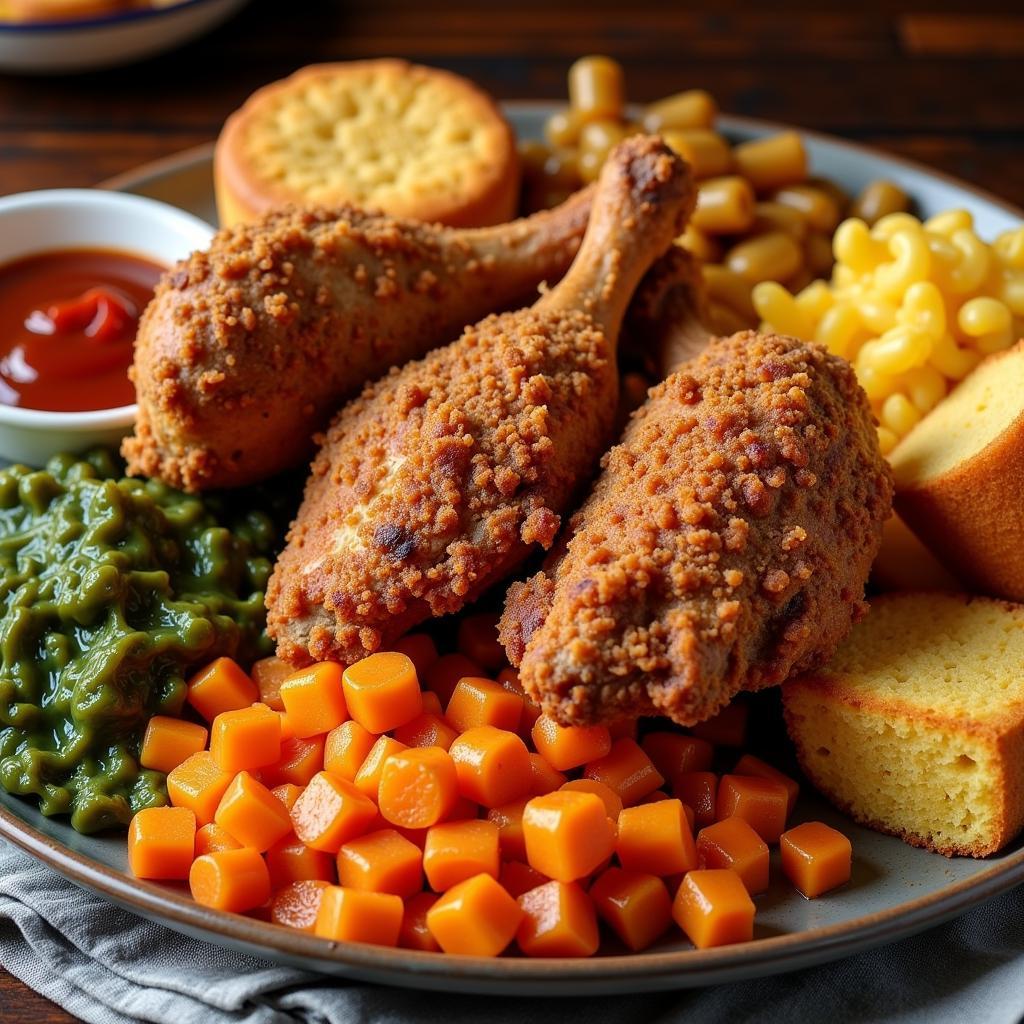 A Delicious Soul Food Spread