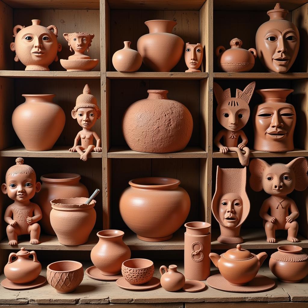 The Use of Clay in Traditional African Art