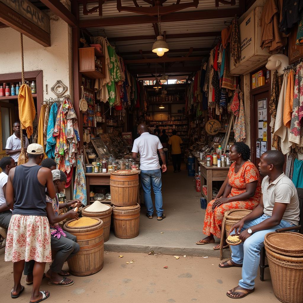 CoE Trading Post in Zanzibar