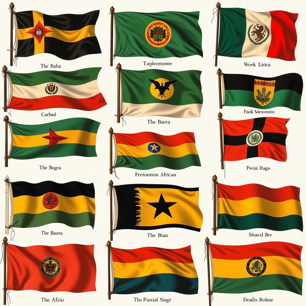 Colonial Era African Flags